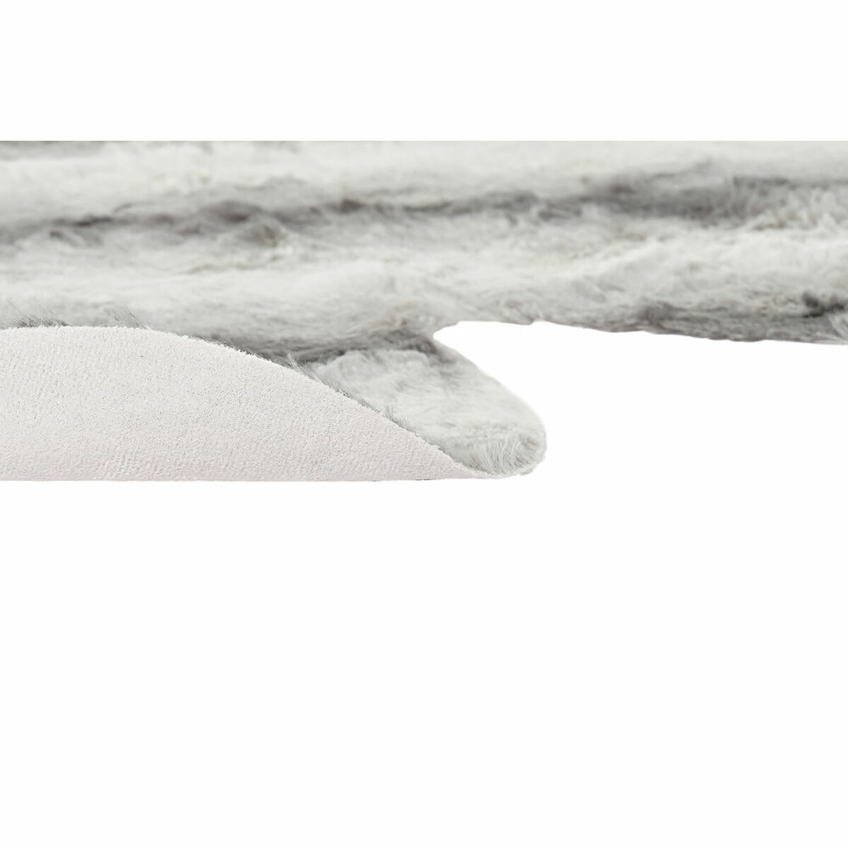 Matto DKD Home Decor 160 x 150 x 2 cm Harmaa Polyesteri Valkoinen